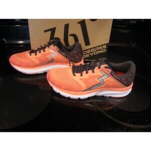 Brand New Womens Cali Coral & Ebony 361 Spinject Running Shoes, Size 8